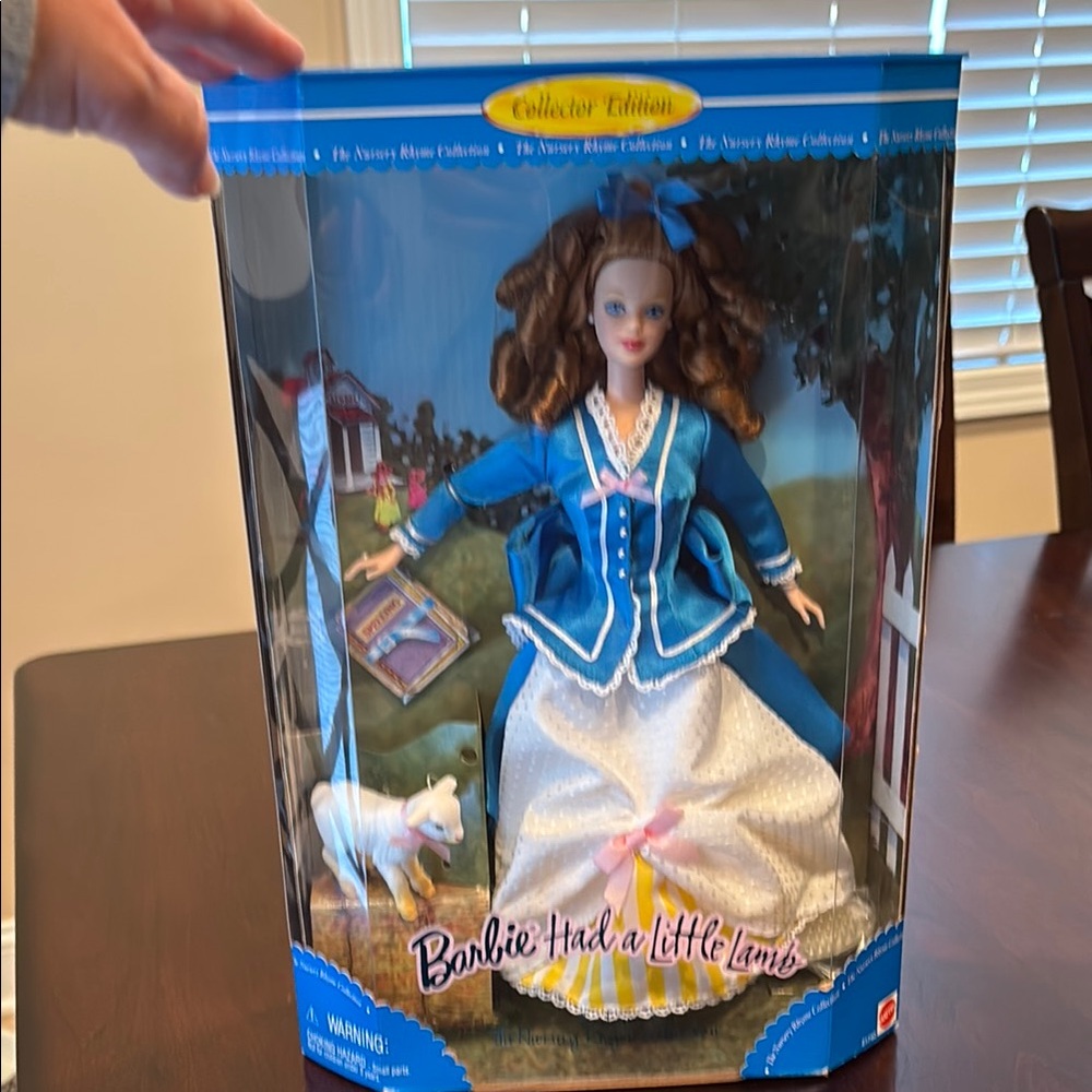 Barbie Collector Edition in Blue and White